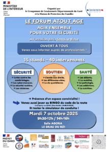 AGIR ENSEMBLE POUR VOTRE SECURITE – Rendez-vous le MARDI 7 OCTOBRE au GRAU DU ROI